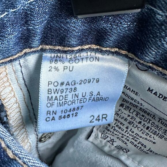 AG Adriano Goldschmied The Tomboy Relaxed Straight Crop Jeans - Picture 10 of 10